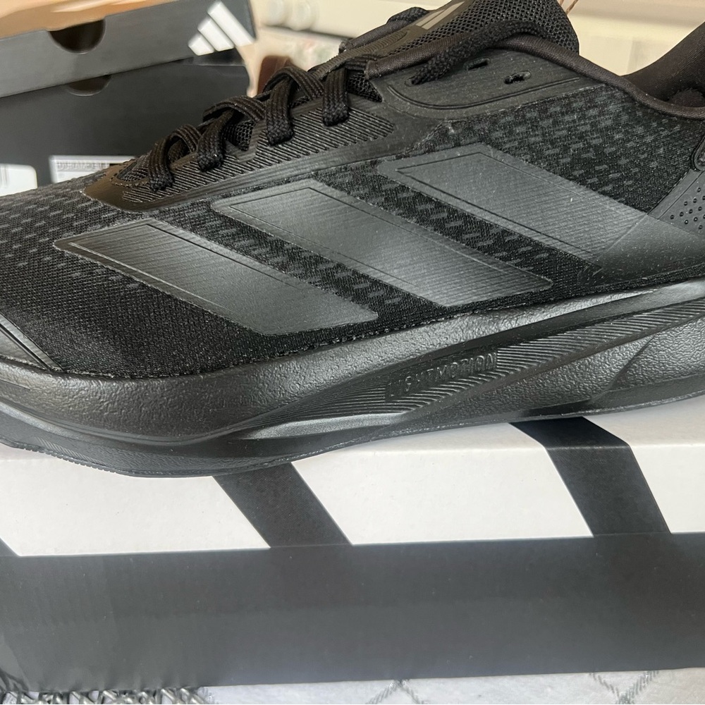 Adidas Triple Black Athletic Sneakers